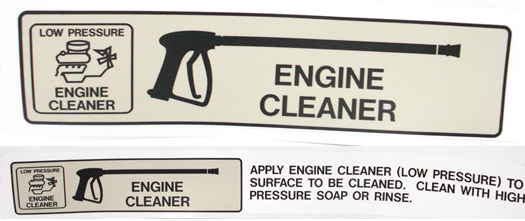 Menu Strip - Engine Cleaner