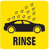 Decal - Bay Function Insert - HP Rinse