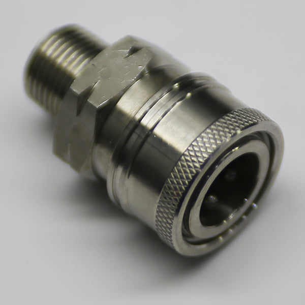Quick Coupling - .38 NPT - SS