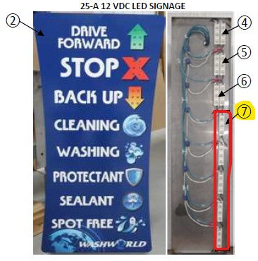 LED Light Strip - Blue - 12vdc