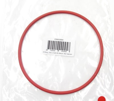 O-Ring - .210 x 5.60 ID  -Silicon 70D - Salmon