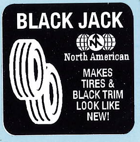 Decal - Vendor Insert - Black Jack