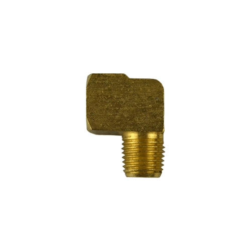 Elbow - Pipe 90deg 1/4" M x 1/4" F Brass