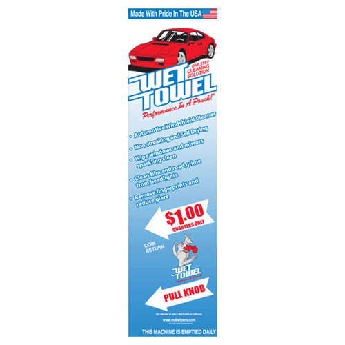 Decal - Wet Towel - Single Column