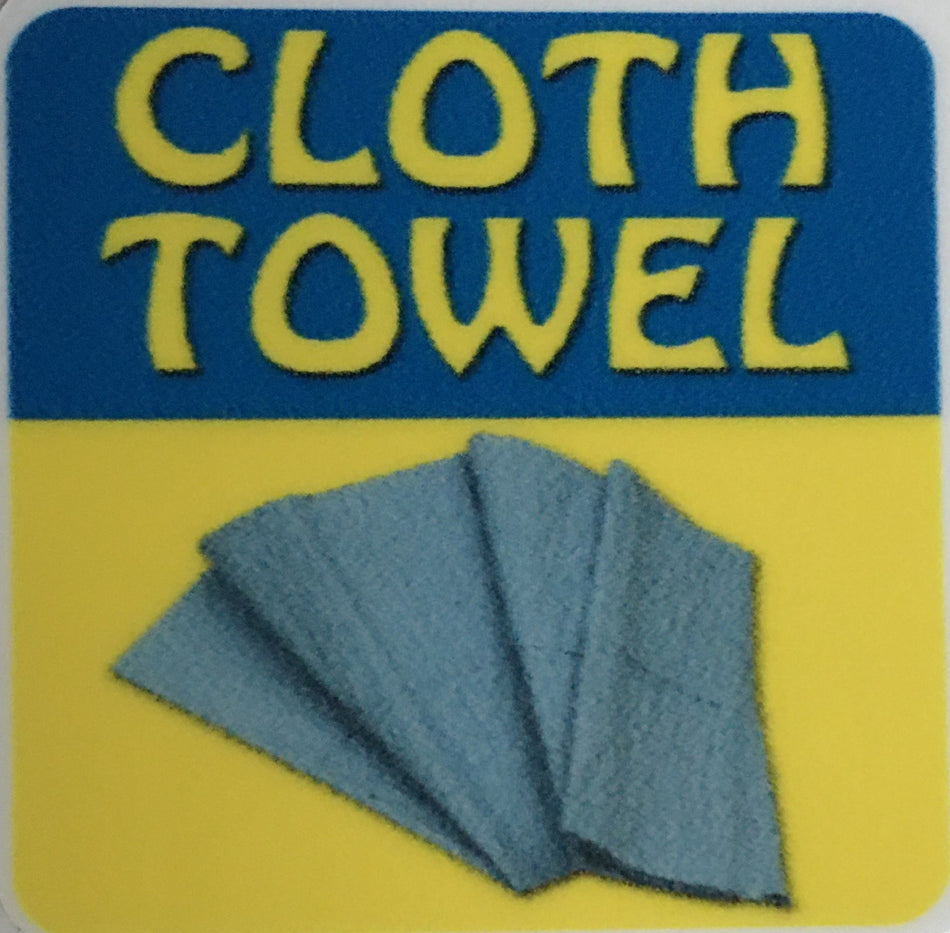 Decal - Vendor Insert - Cloth Towel