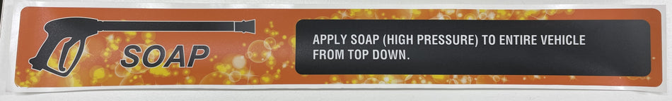 Menu Strip - High Pressure Soap
