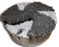 Wheel Brush - D.380mm - Silver/Blk - FX