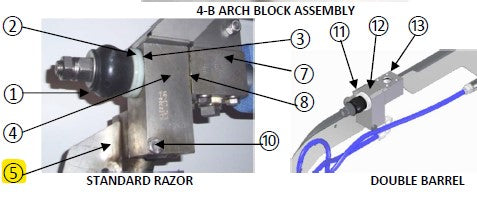 Manifold - Side Spray Arch - 14 Nozzle Config - Razor