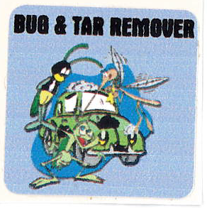 Decal - Vendor Insert - Bug & Tar Remover