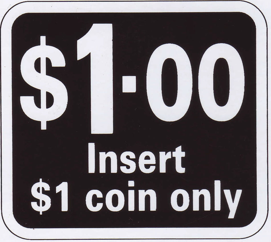 Decal - Vending Price $1