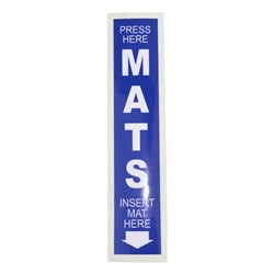 Decal - Mat Clamp Blue