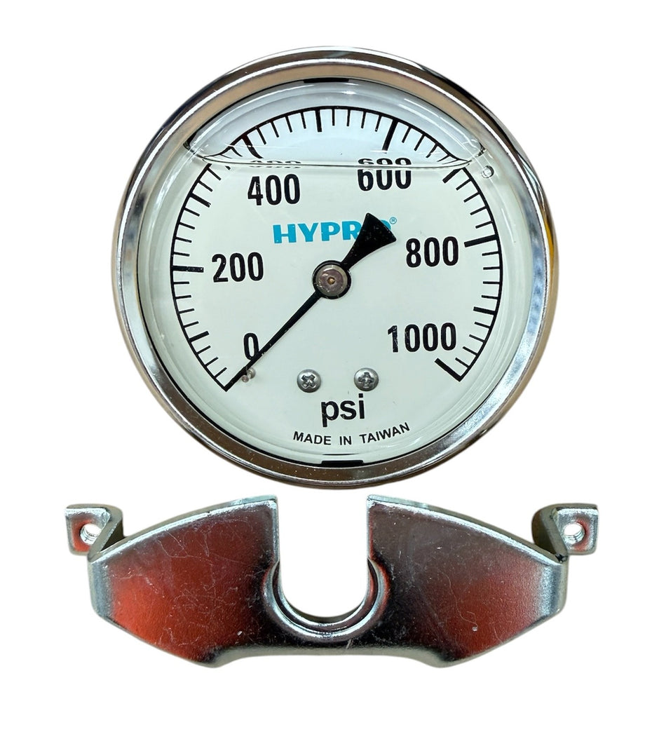 Gauge - Press - 0-1000 psi, LIQ