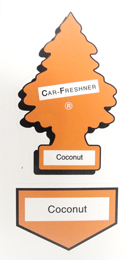 Fragrance Tree Overlay - Coconut