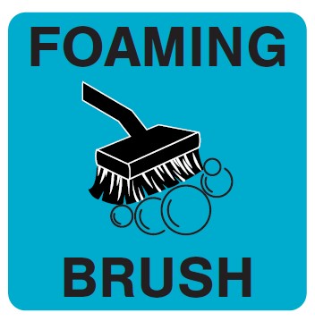 Decal - Bay Function Insert - Foaming Brush