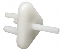 Flowhub - 1TO3 .25 Barbs PP - (No Check Valve)