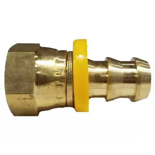 Swivel - Push Lock F Flare Swivel - 1/2" - Brass