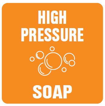 Decal - Bay Function Insert - High Pressure Soap
