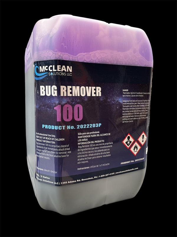 Bug Remover - 100 5-Gallon (18.93L) SS MCCLEAN