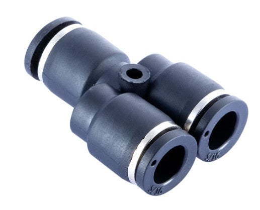 Push-In Y Union - 1/2" Poly