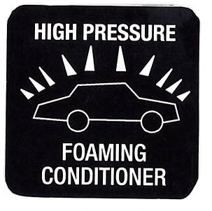 Decal - Bay Function Insert - HP Foam Conditioner