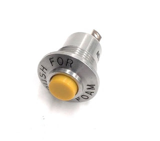 Push Button - Shampoo Vac - Push for Foam Button - Yellow
