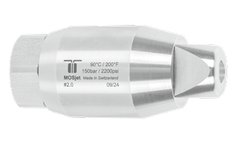 Nozzle - HP Blast 3.5 BSP 150bar Spray Angle 24deg MOSMATIC