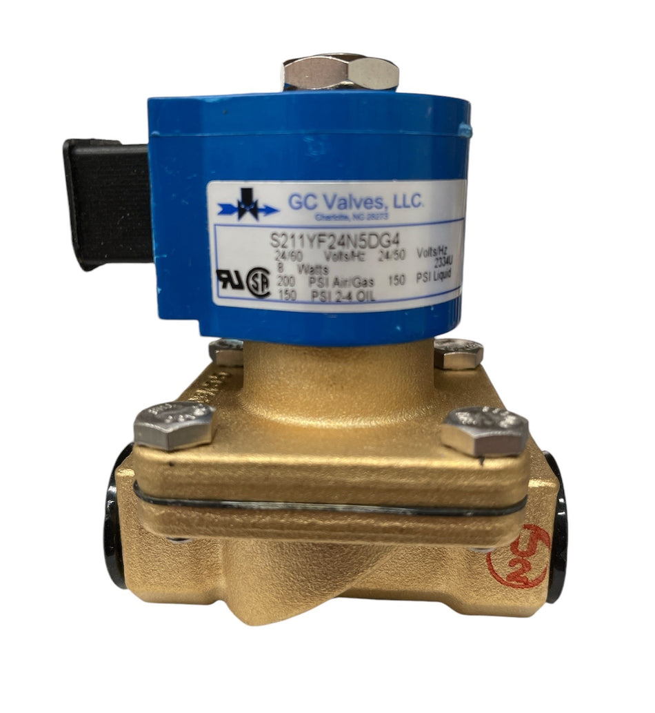 Valve - Solenoid - 1/2" NC 50/60Hz 24vac - Razor