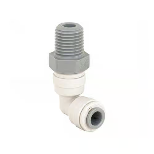 Swivel Elbow Pneumatic Fitting - 1/4"PT x 1/4"M