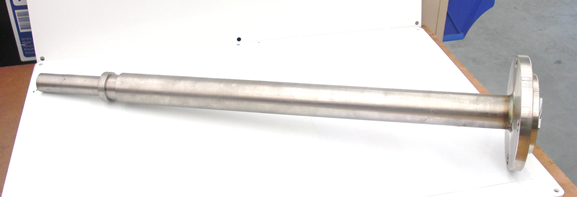 Shaft / Flange - Side Brush  (for Baldor Motor) FUSION X