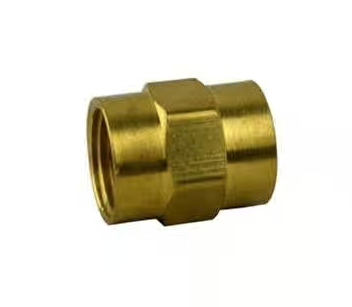 Pipe Coupling 3/4" F x 3/4" F - Brass