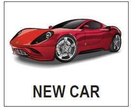 Decal - Fragrance Insert - New Car