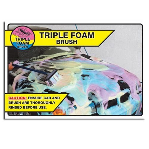 Sign - Bay Triple Foam Brush
