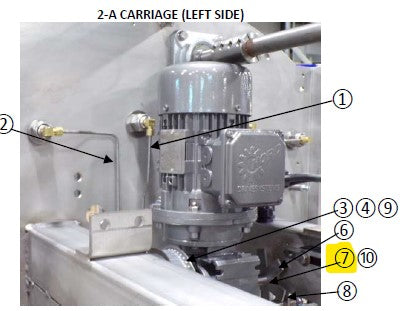 Shaft - Trolley Gearbox R3 - Washworld