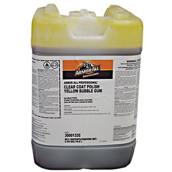 Polish - Clear Coat Bubble Gum Yellow 5 Gal 18.9L ARMOR ALL
