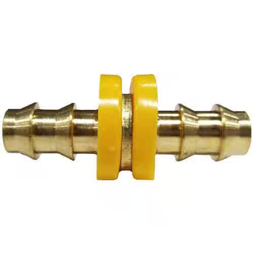 Push Lock Barb Splicer - 3/8" - Brass