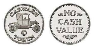 Tokens - Silver Small 25mm
