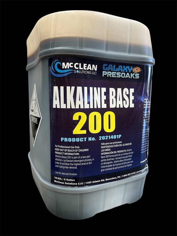 Base - Alkaline High pH 200 5-Gallon (18.93L) MCCLEAN