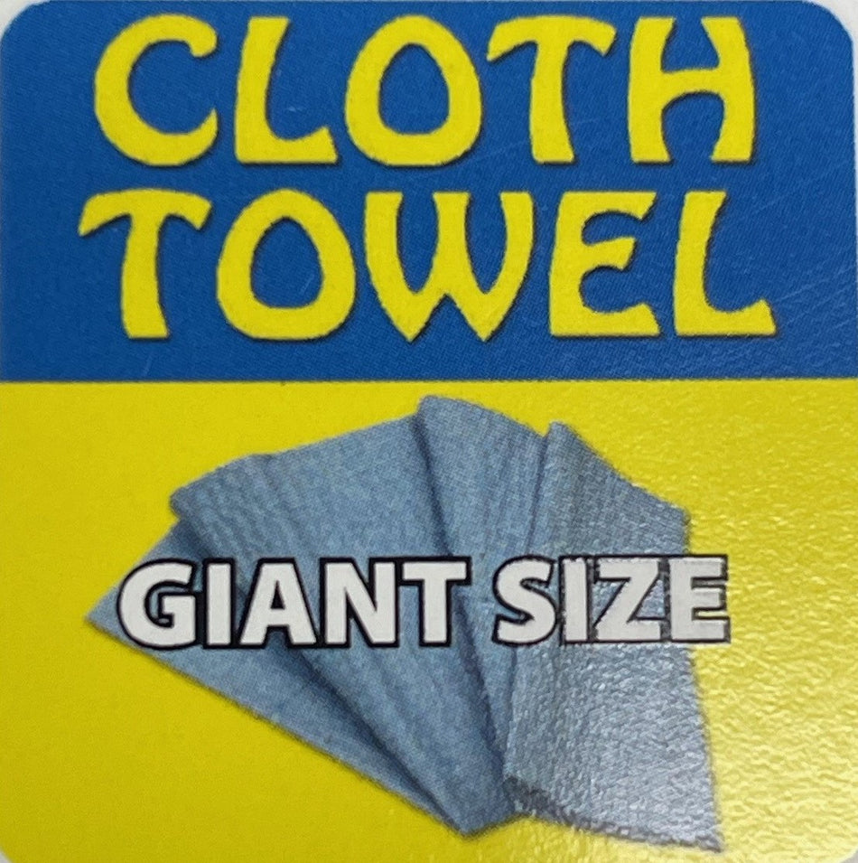 Decal - Vendor Insert - Giant Cloth Towel