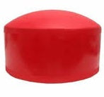 Dome - Vacuum Red Round COLEMAN HANNA
