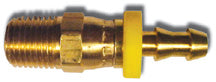 Swivel - Push On Hose Barb 3/8" Hose X 3/8" M Brass