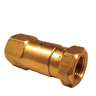 Swivel - 3/8" F - Inline - Brass