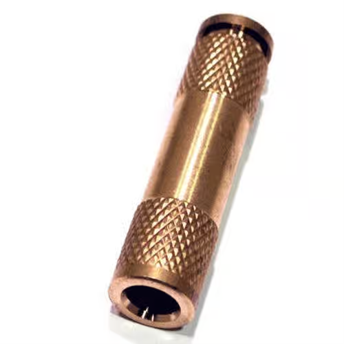Push Lock Tube Union - 3/8" - Brass