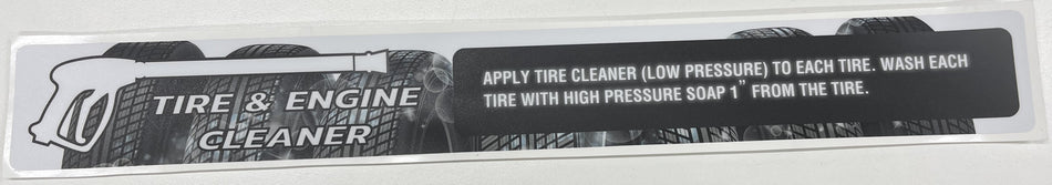 Menu Strip - Tire/Engine Cleaner