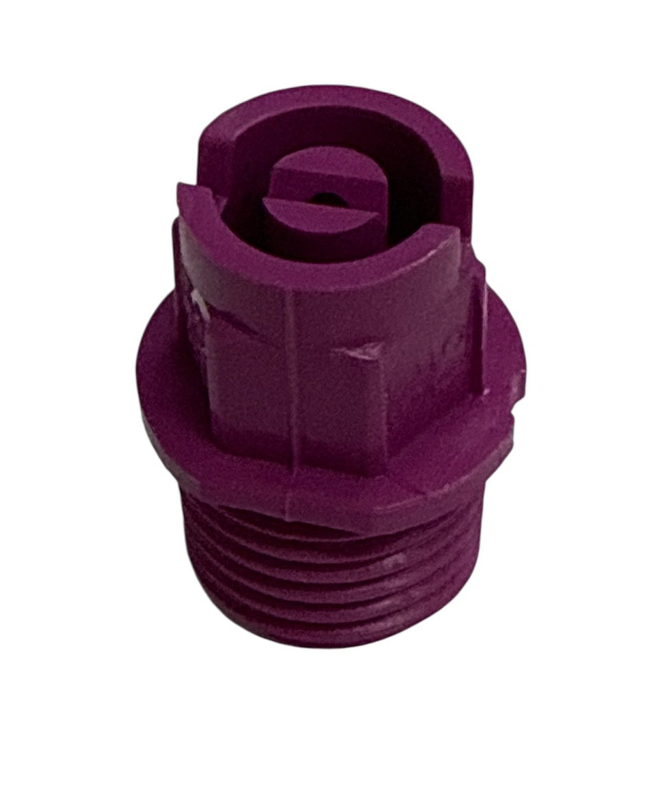 Spray Tip - Nozzle Fan Flat 1/4" MPT - Purple