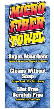 Decal - Overlay - Microfiber Towel