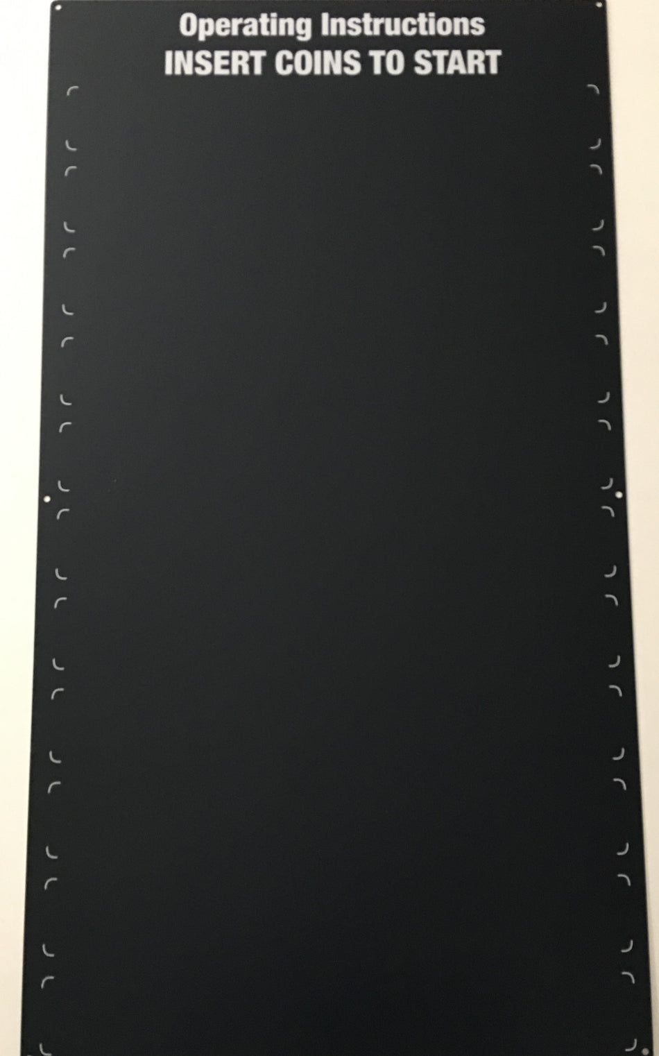 Sign - Master Menu Blank