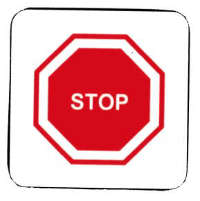 Decal - Bay Function Insert - Stop