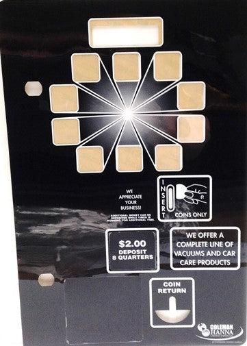 Decal - Bay Meter 10 Position Midnight Blue - Rotary Switch