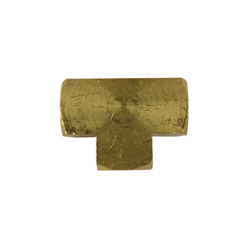Union Tee - 1/4" - Brass