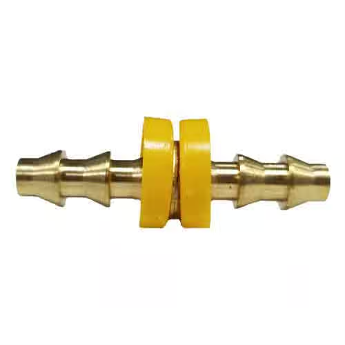 Push Lock Barb Splicer - 1/4" - Brass